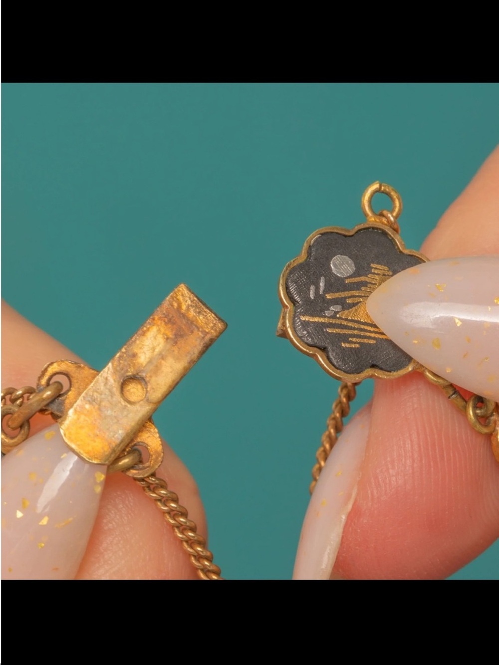 Antique Shakudo Bracelet - Picture 7 of 7